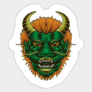 Dragon face Sticker